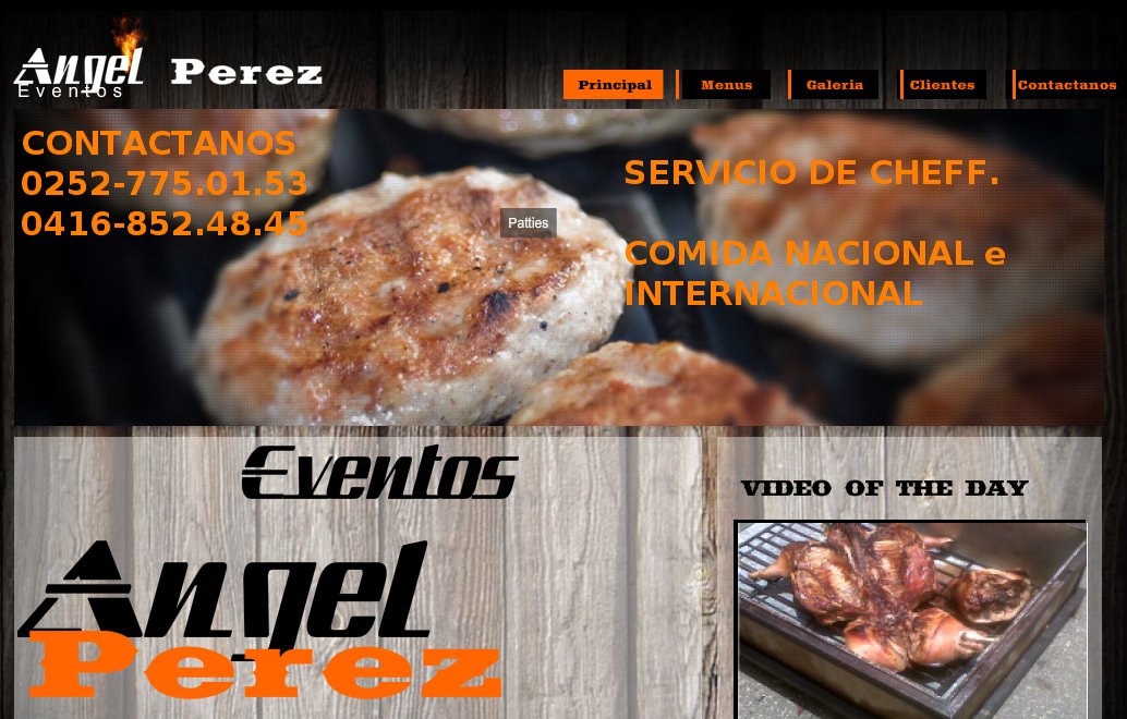 eventos angel perez Servicio de Cheff y cocina..click para conocer nuestros servicios )