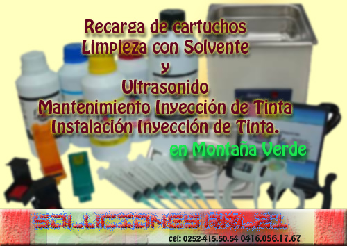  Recarga de Cartuchos HP y Limpieza con Ultrasonido